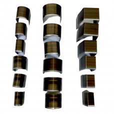 Набір торцювальників для краю ременя 18 штук