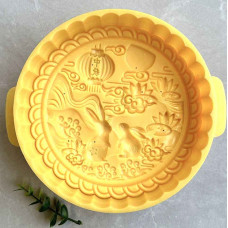 Прес-форма кругла для місячних пряників, печива №39 1 штука 16,5см 500гр