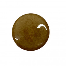 Мозаїка кераміка №14 форми коло Коричнева  вага 9г діаметр 3см 1 шт