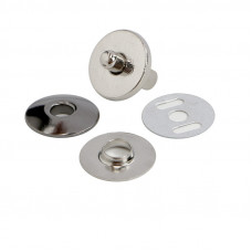 Магнітна кнопка 17 мм для сумки одягу блокнот магнітний замок для сумки цвет чорний