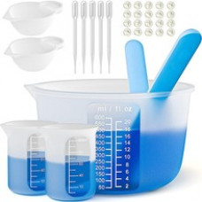 Набір мірних силіконових склянок для роботи з епоксидною смолою