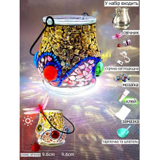 Свічник у східному стилі Зроби сам diy набір для самостійного виготовлення мозайка №23