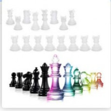 Форма Молд шахи набір шахів 16 фігур з епоксидної смоли