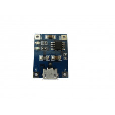 Контролер для зарядки TP4056 літій-іонних батарей, Micro USB 1A Li-ion
