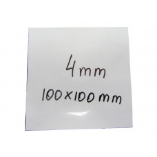Термопрокладка силіконова, терморезина 100 х 100 х 4,0 мм