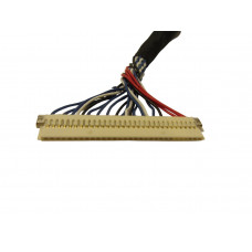 Кабель шлейф LVDS DF-19-30P-S8 Dual 8