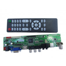 Універсальний контролер скалер монітора HDVV9-AS v59 з ТВ тюнером