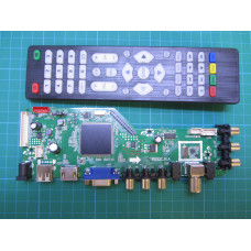 Скалер монітора універсальний з т2 тюнером RR52C.81A DVB-T2/DVB-T/DVB-C