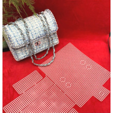 Канва набір для створення сумки своїми руками 5 Сумка-месенджер з отворами для ланцюжка