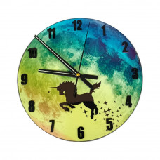 Годинник настінні світяться в темряві Зграя птахів вночі 29 см