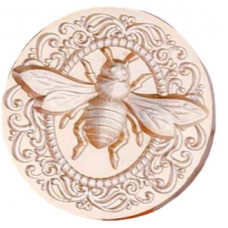 Штамп для сургуча. Сургучний друк Бджола діаметр 25 мм