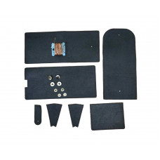 Заготівля для гаманця-портмоне з натуральної шкіри розмір ( макс. 21*9 )