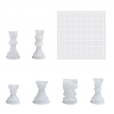 Набір форм молдів для створення шахів з епоксидною смолою
