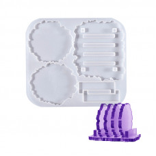 Форма молд для створення підставки під гаряче + тримач