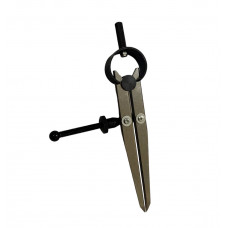 Інструмент для розмітки паралельних ліній циркуль розмічальний з гвинтом 100 мм