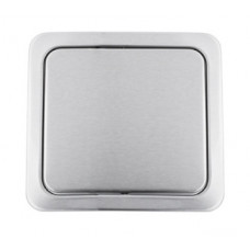 Система під відро для сміття колір срібло 230 мм квадратне в стільницю люк, що обертається з нержавійки врізне