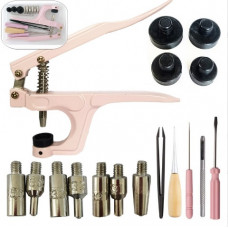 Набір для встановлення пластикових кнопок щипці інструмент для встановлення кнопок + 150 кнопок