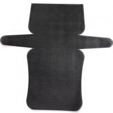 Канва для сумки пластикова круглими вушками  розмір сумки 22*12 см для створення сумок основа