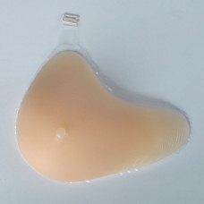 Протез молочної залози лівий чашка А силіконовий після мастектомії 200 г. з подовженням до пахви 