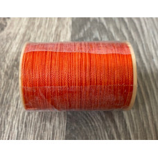 Нитка вощена для шиття по шкірі 0,45 мм 060 60м помаранчевий колір Dacron-waxed