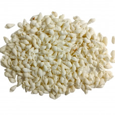 Мушля морська натуральна Равлик колір білого рису 100 гр