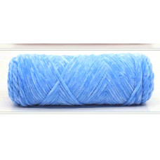 Нитки плюшеві пряжа для пластикової канви створення сумки іграшок своїми руками №26 яскраво-блакитний