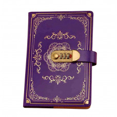 Блокнот Щоденник із кодовим замком Фіолетовий 212*145мм