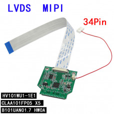 Перетворювач LVDS to Mipi 34pin для матриць B101UAN01.7 CLAA101FP05 HSD101PUW1 7878