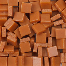 Шматочки мозаїки 0,5*0,5 см Колір Коричневий (200 штук 12 грам) з акрилової смоли. Форма квадрат.