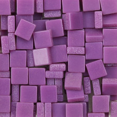 Шматочки мозаїки 0,5*0,5 см Колір Фіолетовий темний (200 штук 12 грамів) з акрилової смоли. Форма квадрат.