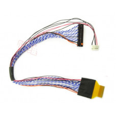 Кабель шлейф LVDS 8 біт 2 канали 51Pin LED для LTL106HL01