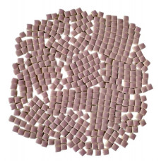 Мозаїка керамічна Квадратний колір Коричневий розмір 1*1*0,5 см вага 100 г кількість 106 штук заповнюваність 5*5 см