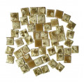 Мозаїка керамічна Квадратний №02 колір Світло-коричневий  розмір 2*2*0,5 см вага 250 г кількість 54 штук