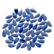 Мозаїка кераміка крапля Блакитна 1,9*3,8 см 35 шт 250г