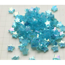 Набір мозаїка акрилова „Зірка“ колір Блакитний розмір 11*8*3мм 24 гр 90 шт Набір мозаїка акрилова „Зірка“ колір Блакитний розмір 11*8*3мм 24 гр 90 шт