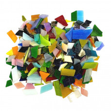 Набір шматочків мозаїки слюда форма неправильної 200 грам 360 шт колір Різнокольоровий