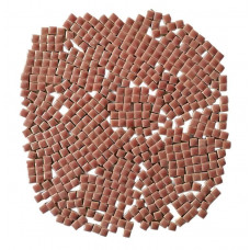 Мозаїка керамічна Квадратний колір Кремовий розмір 1*1*0,5 см вага 100 г кількість 106 штук заповнюваність 5*5 см