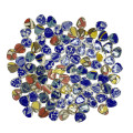Мозаїка кераміка коло неправильної форми Різнокольорова 2-5см 95шт 250г
