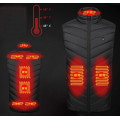 Жилет із підігрівом usb 9 зон обігріву розмір 7XL 60