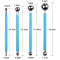 Набір інструментів для роботи з полімерною глиною, гіпсом, пластиліном, тестом 39 предметів