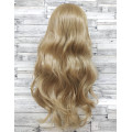 Перука довга хвиляста блонд з проділом жіноча 70см