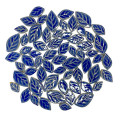 Мозаїка керамічна Листок синій 250 грам близько штук 50 12*24см.