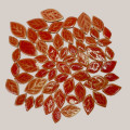 Мозаїка керамічна Листок червоний 250 грам близько штук 50 12*24см.