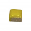 Мозаїка керамічна Квадратний колір Жовтий розмір 1*1*0,5 см вага 100 г кількість 106 штук заповнюваність 5*5 см