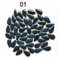 Мозаїка кераміка крапля Темно-синя 1,9*3,8 см 35 шт 250г
