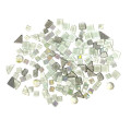 Набір шматочків мозаїки камінці мікс білий  200гр 150-170 шт декоративні каміння для декору