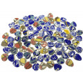 Мозаїка кераміка коло неправильної форми Різнокольорова 2-5см 95шт 250г